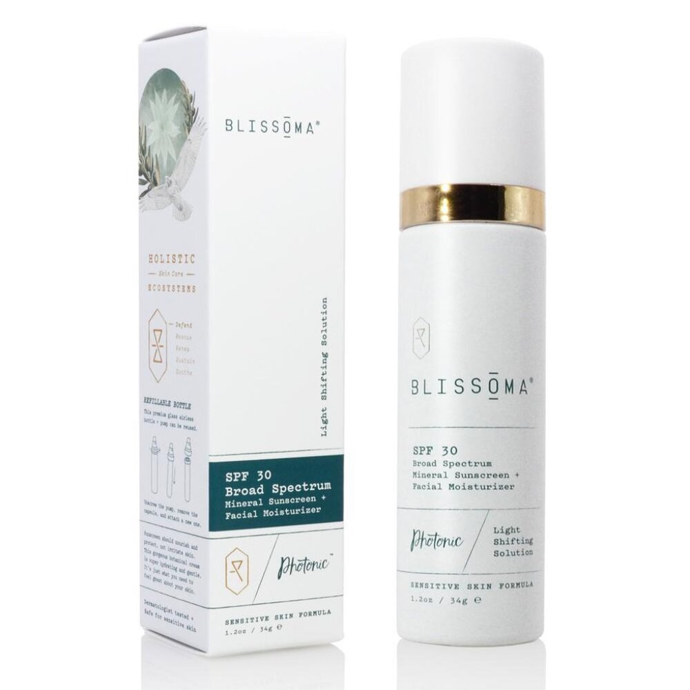 NEW Blissoma - Photonic Light Shifting Solution SPF 30 Sunscreen + Moisturizer